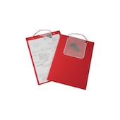 Auftragsmappe, m. Klettverschluss, Kordel, Schlüsselfach, f. DIN A4