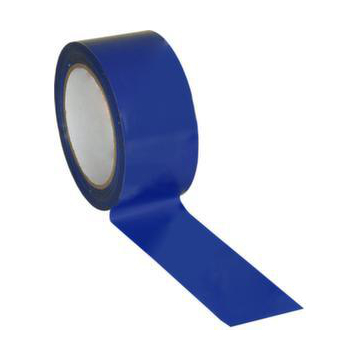 Bodenmarkierungsband, PVC, blau, Band LxB 10mx50mm