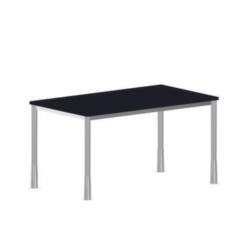 Höhenverstellbarer Schreibtisch, HxBxT 720-840x1400x800mm, CC-schwarz