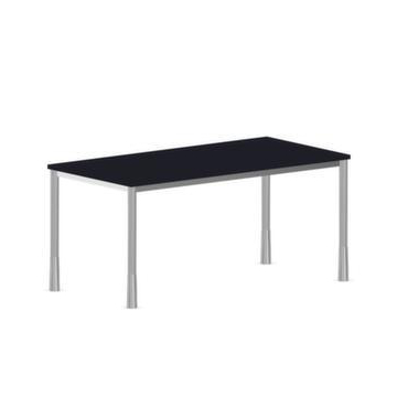 Höhenverstellbarer Schreibtisch, HxBxT 720-840x1600x800mm, CC-schwarz