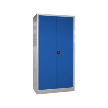 Universalschrank,HxBxT 1950x1000x500mm,4xStahlboden,RAL7035,Front RAL5010