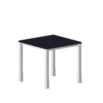 Höhenverstellbarer Schreibtisch, HxBxT 720-840x800x800mm, CC-schwarz