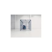 Lagerbox, f. außen, HxBxT 2, 2x2, 2x2, 4m, Gitterwände, Doppel-Flügeltür