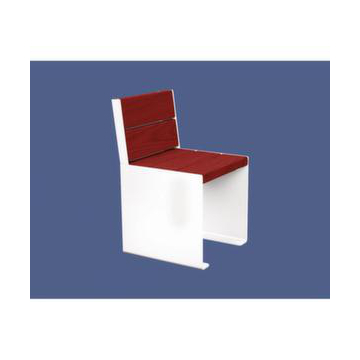 Stuhl, B 450mm, 3 Latten, Holz-Sitz Mahagoni, Sitz H 450mm