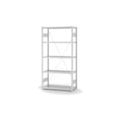 ESD-Regal, Grundfeld, HxBxT 2000x1060x435mm, Fachl. 145kg, 5xStahlboden