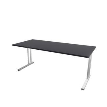 Höhenverstellbarer Schreibtisch, HxBxT 720-840x1800x800mm, CC-schwarz