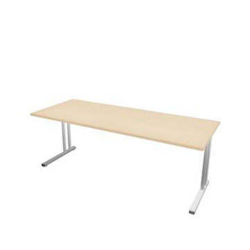 Höhenverstellbarer Schreibtisch, HxBxT 720-840x2000x800mm, NH-Ahorn