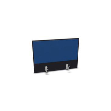Aufsatz-Paneel, f. Schreibtisch, Anbau hinten, CC-schwarz, BN6016-blau