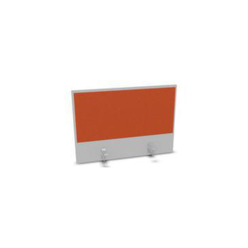 Aufsatz-Paneel,f. Schreibtisch,Anbau hinten,MP-hellgrau,BN3012-orange