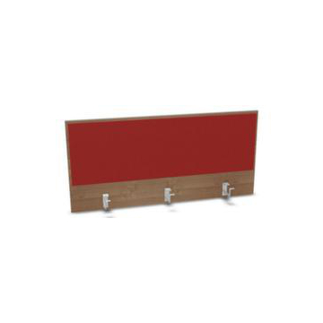 Aufsatz-Paneel,f. Schreibtisch,Anbau hinten,B 1200mm,NT-Cherry,BN4011-rot