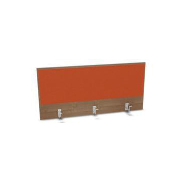 Aufsatz-Paneel, f. Schreibtisch, Anbau hinten, NT-Cherry, BN3012-orange