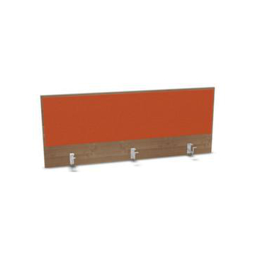 Aufsatz-Paneel, f. Schreibtisch, Anbau hinten, NT-Cherry, BN3012-orange