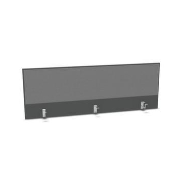 Aufsatz-Paneel,f. Schreibtisch,Anbau hinten,MS-dunkelgrau,BN8078-grau