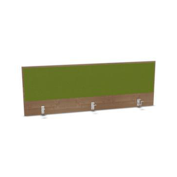 Aufsatz-Paneel, f. Schreibtisch, Anbau hinten, NT-Cherry, BN7048-grün
