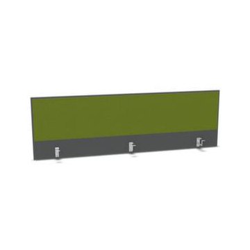 Aufsatz-Paneel,f. Schreibtisch,Anbau hinten,MS-dunkelgrau,BN7048-grün