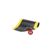 Anti-Ermüdungsmatte,Meterware,HxB 14x910mm,feuerfest,Vinyl/PVC,geriffelt