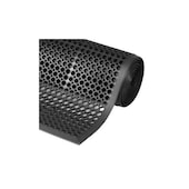 Arbeitsplatzmatte,Matte,HxLxB 12,7x1520x910mm,Gummi,gelocht,rutschfest