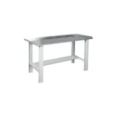 KRAFTWERK® Schweisstisch 1500mm, Breite 700mm, Farbe RAL7035 Lichtgrau