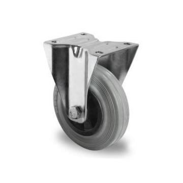 Bockrolle,Tragl. 205kg,Vollgummi-Bereifung,Ø 200mm,Rollenlager,Felge PP