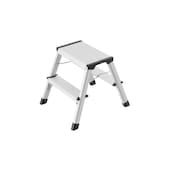 Klapptritt, 2x2 Stufe(n), Podest H 400mm, HxBxT 400x410x480mm, Alu