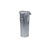 System-Mülltonne, DIN 6628/6629, 65l, Korpus verzinkt