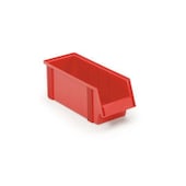 Sichtlagerkasten, HxBxT 156x186x500mm, 9, 6l, PP, rot