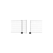 Mobilzaun, Türelement, HxB 1200x1200mm, Maschenweite 300x100mm