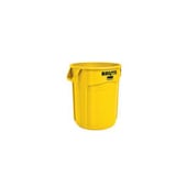 Universalcontainer, 75l, HxØ 580x495mm, Korpus PE gelb