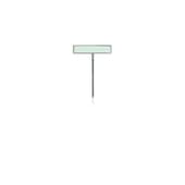 Pfosten, f. Parkplatzschild, z. Einschlagen, Stahl verzinkt