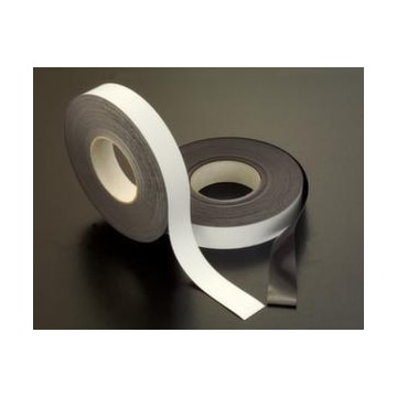 Schild,Rollenware,HxL 25x30000mm,Rückseite magnetisch,beschriftbar,weiß