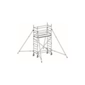 Fahrgerüst, Reich H 4, 25m, Gerüst H 3, 49m, 1 Bühne(n), 1 Luke