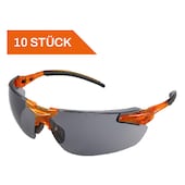 10er-Pack Schutzbrille Comfort getönt
