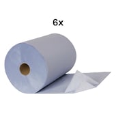 6er-Pack Putztuch blau 3-lagig 38 x 36 cm