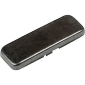 Topf-Abdeckkappe aus Stahl für Türen mit Scharnieren