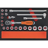 Steckschlüsselsatz 3/8