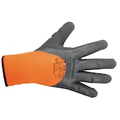 Mechanikerhandschuh Winter 3/4-Latexbeschichtung, orange