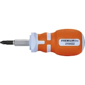 Schraubendreher 2K kurz, 6 in 1, PREMIUMline