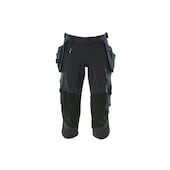 Dreiviertel-Hose mit Hängetaschen 