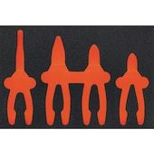 Hartschaumeinlagen leer