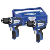Zwei Akku Borhschrauber BACD BL 12 V