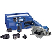 Bohrschrauber Wechselköpfe & Kreissäge BACCS 12 V