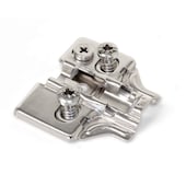 Montageplatte für Scharnier X91 Euro mit Regulierung