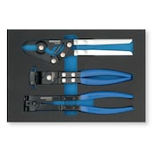 Set für Ohrklemmen- und Manschettenzangen