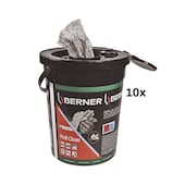 10er-Pack Handreinigungstücher Profi Clean