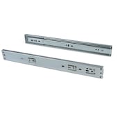 Satz Kugelführungen für Schubladen mit Vollauszug und sanftem Schließen