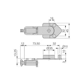 Träger für untere Module Strong