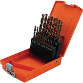 Spiralbohrer-Set CO5%  DIN 338 Premium