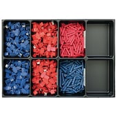 Sortiment isolierte Stoß- und Abzweigverbinder