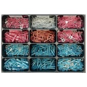 Sortiment Verbinder mit Schrumpfschlauch