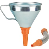 Trichter aus flexiblem Weißblech